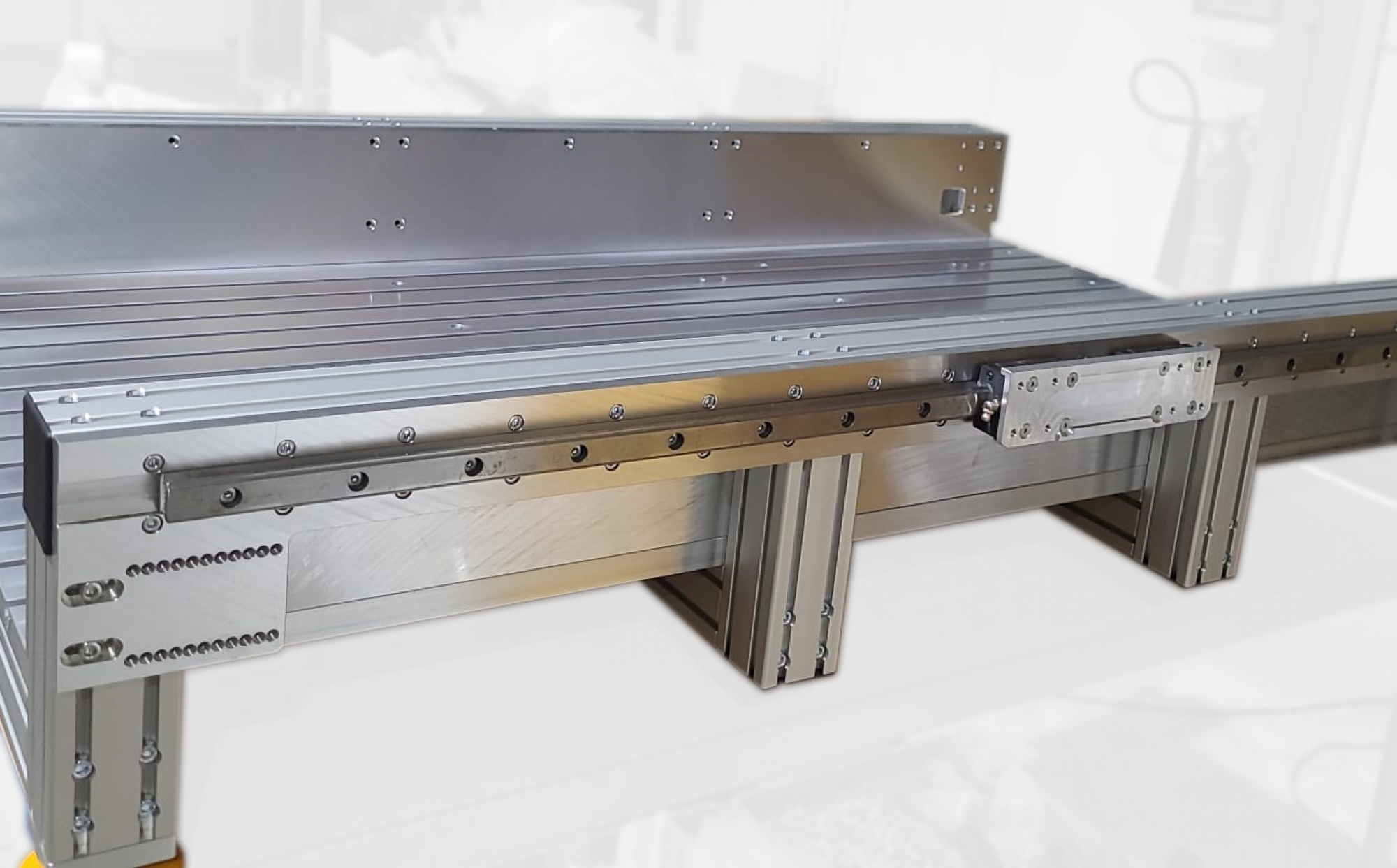 X/800 mm + Y/1200 mm Linear Guideways HGR20 for Upgrade kit + free Uncle Phil milling set
