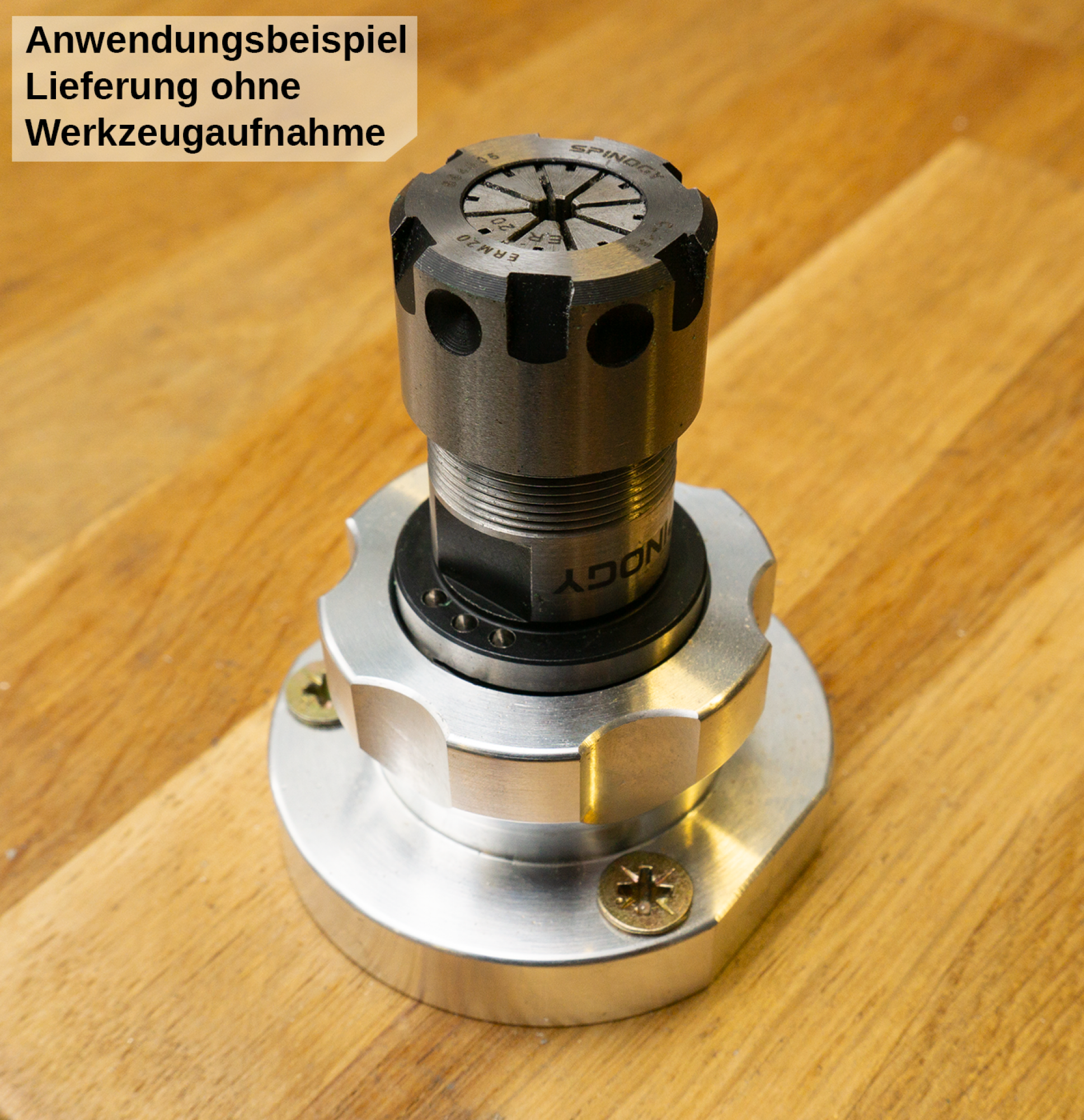 Mounting block for Spinogy HSK32 tool holder