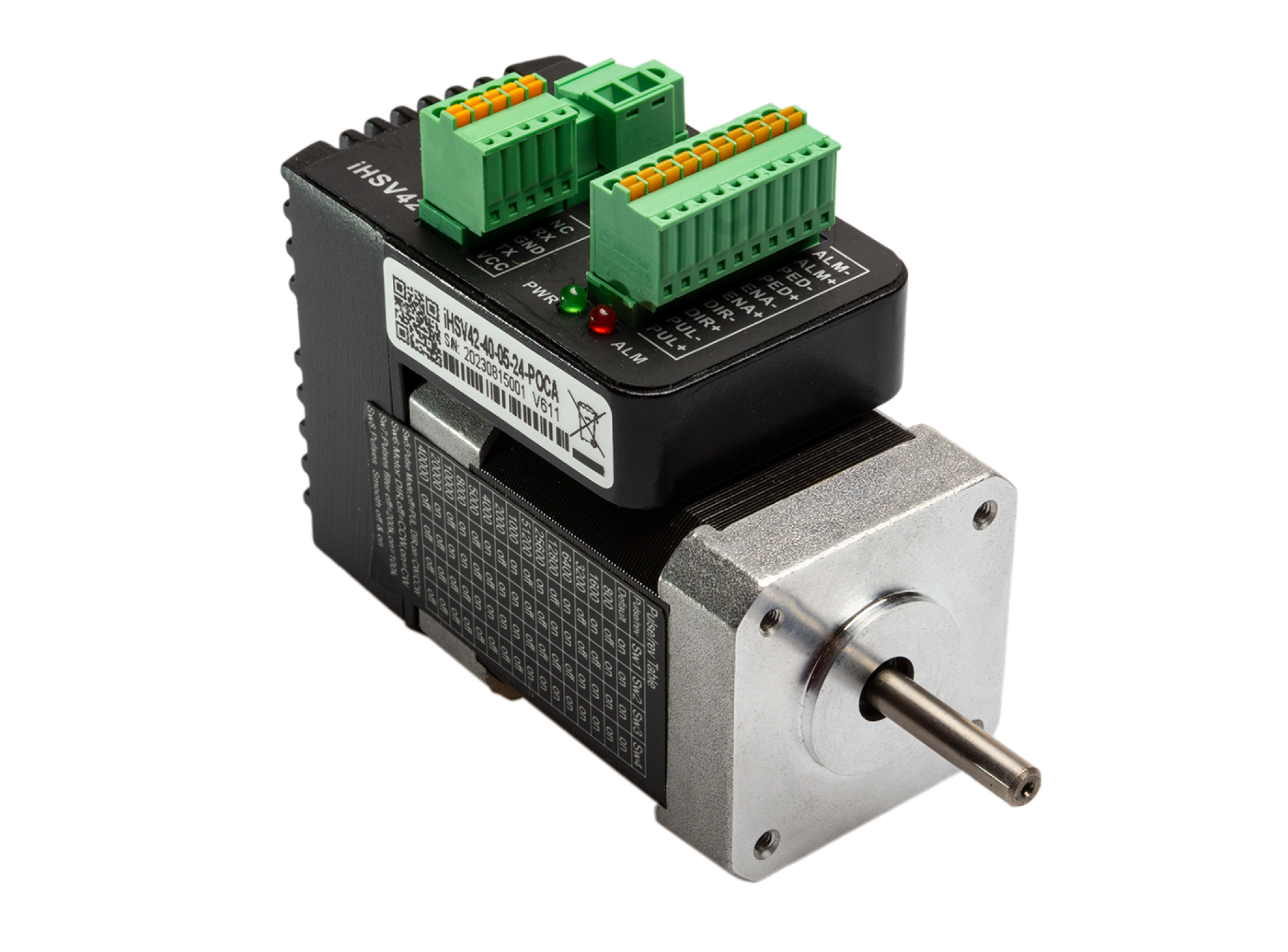 JMC Servo Motor with integrated driver - 52 Watt - NEMA 17