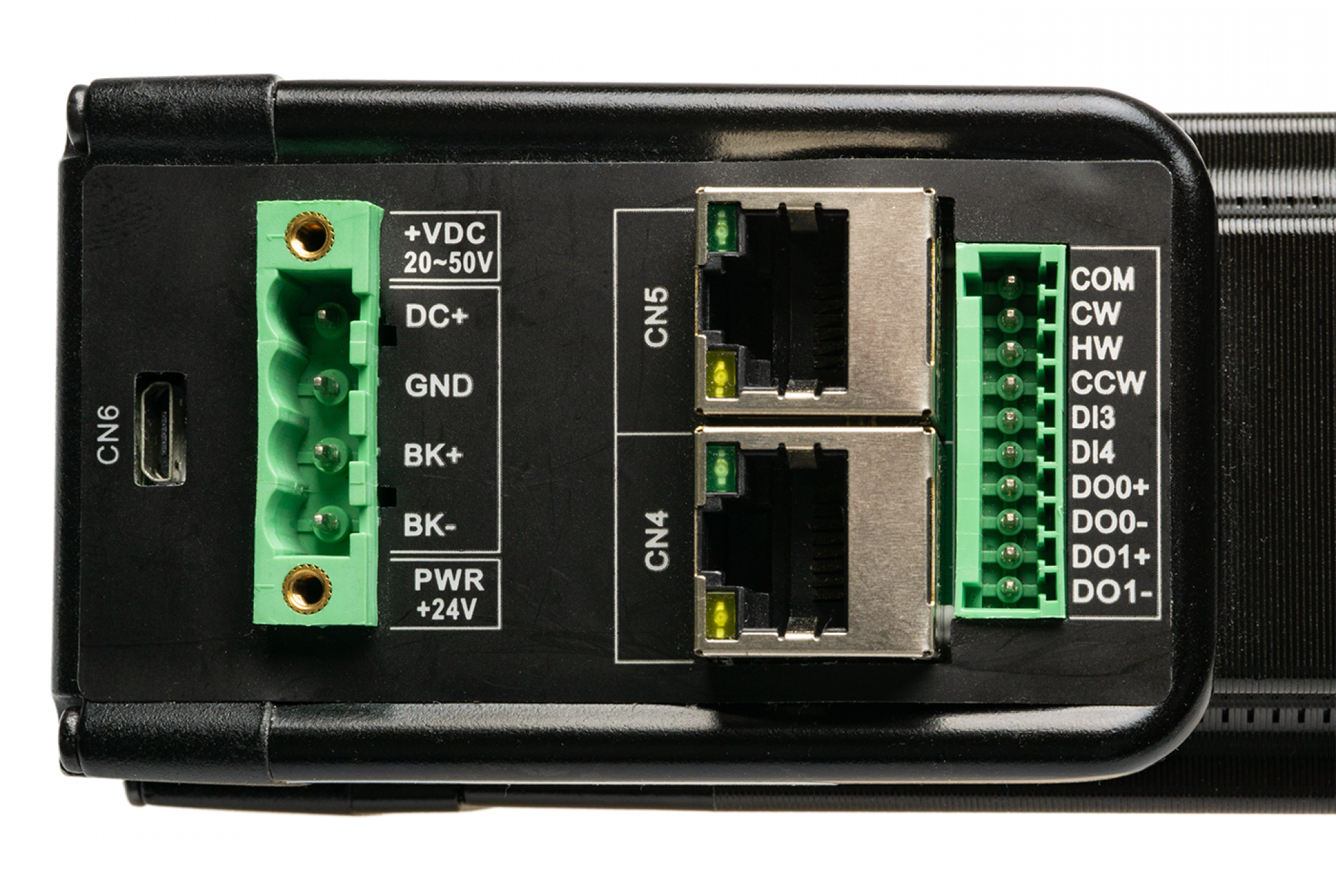 JMC servo with integr. servo driver and EtherCAT, 180 watts / 36 volts / 3000 1/min
