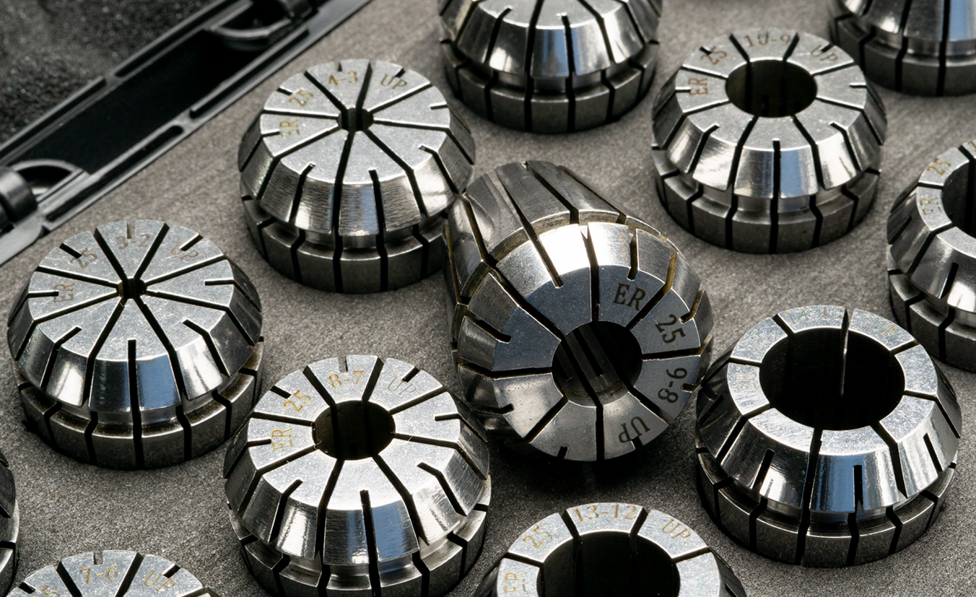 ER 25 Collet Set 15pcs. Class I