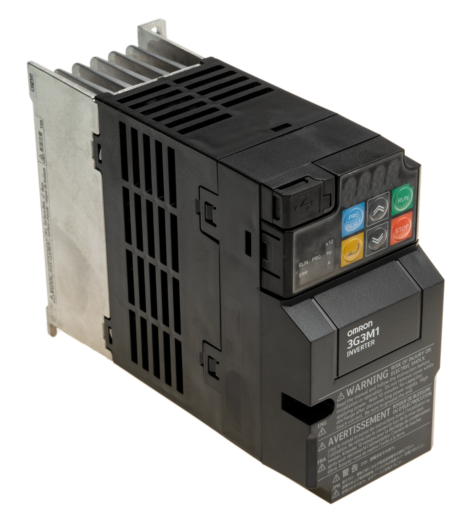 Frequenzumrichter Omron M1 | 0,4 kW | 200 VAC | 1-phasig | max. 590 Hz
