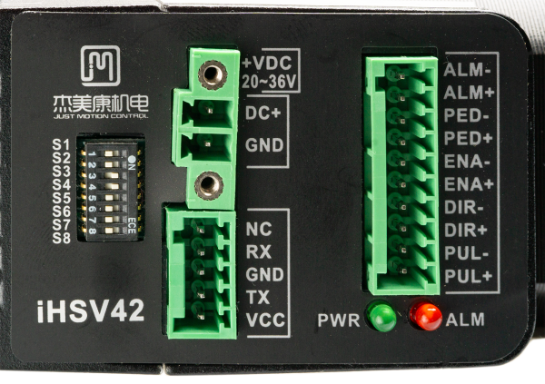 JMC Servo Motor with integrated power stage - 80 Watt - NEMA 17