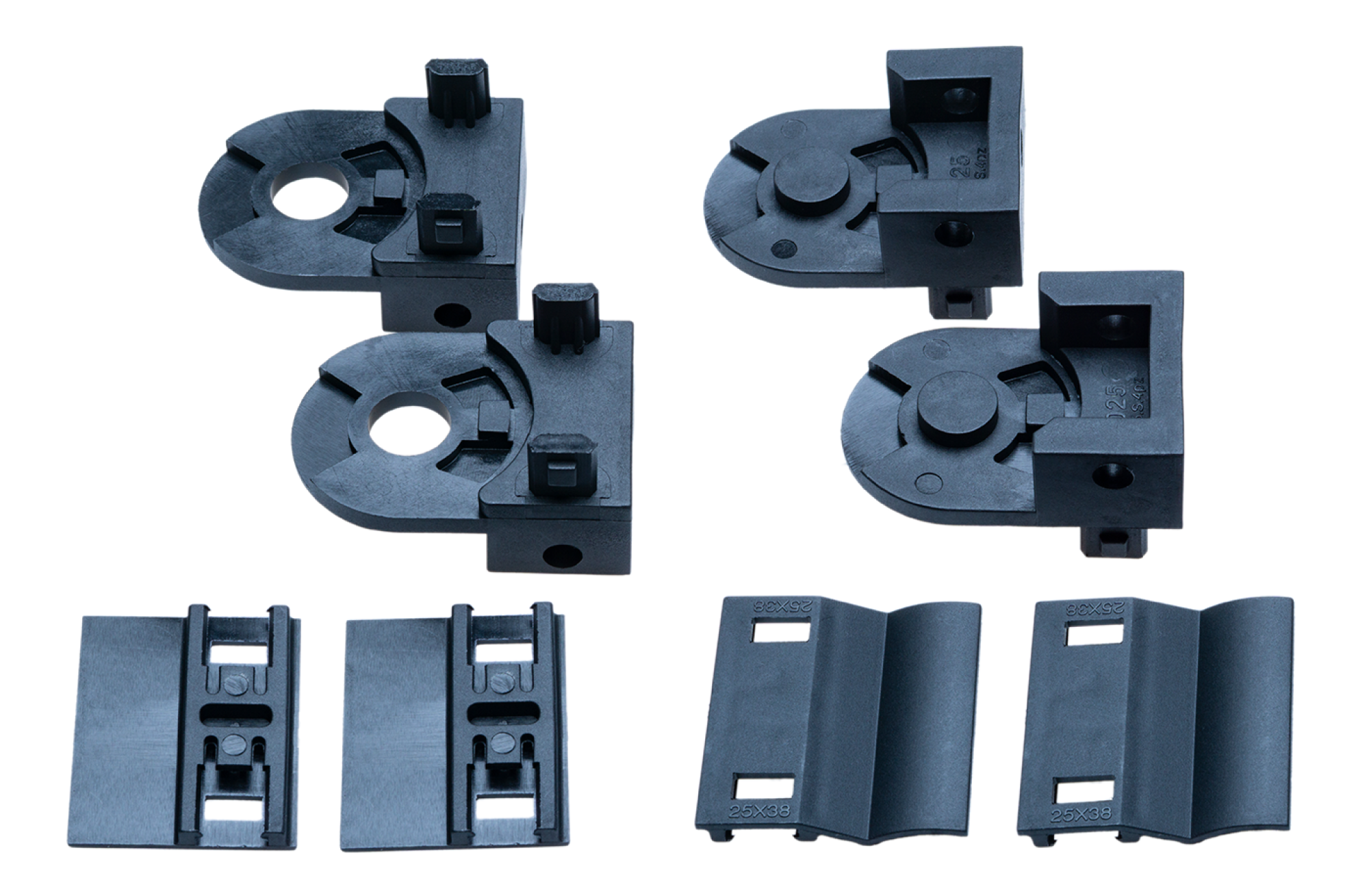 Anschlusskit für geschlossene Schleppkette 25 x 38 mm