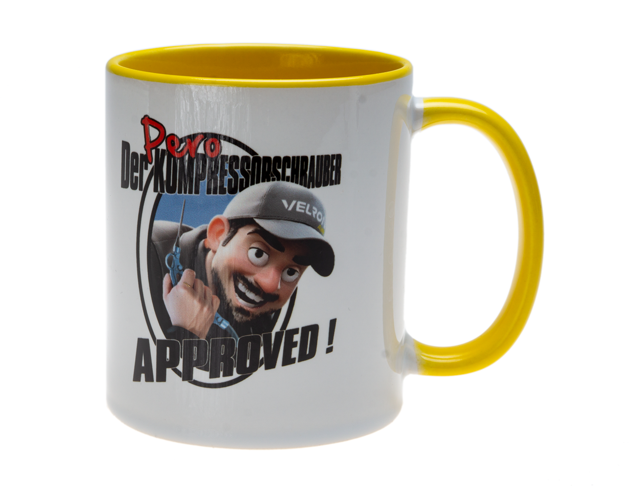Tasse bedruckt -KOMPRESSORSCHRAUBER-