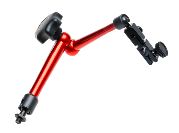 Articulated arm with central clamping