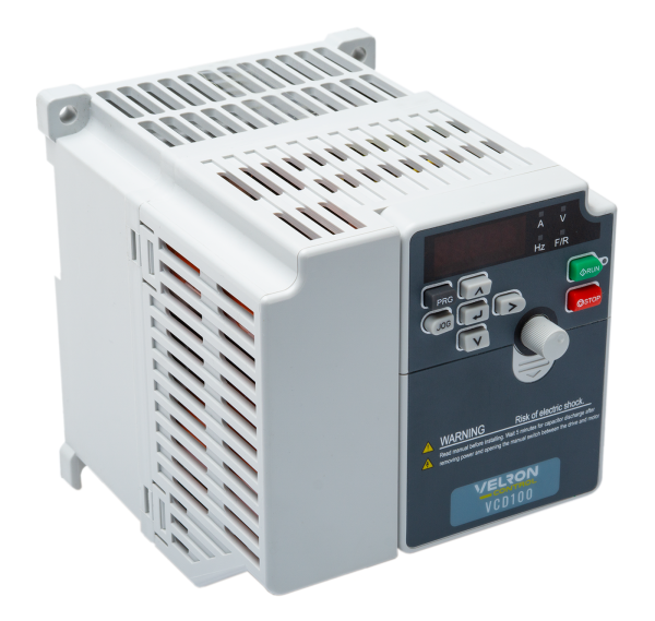 Frequency inverter Velron VCD100-122 | 2.2 kW | 230 VAC | 1-phase | max. 599 Hz