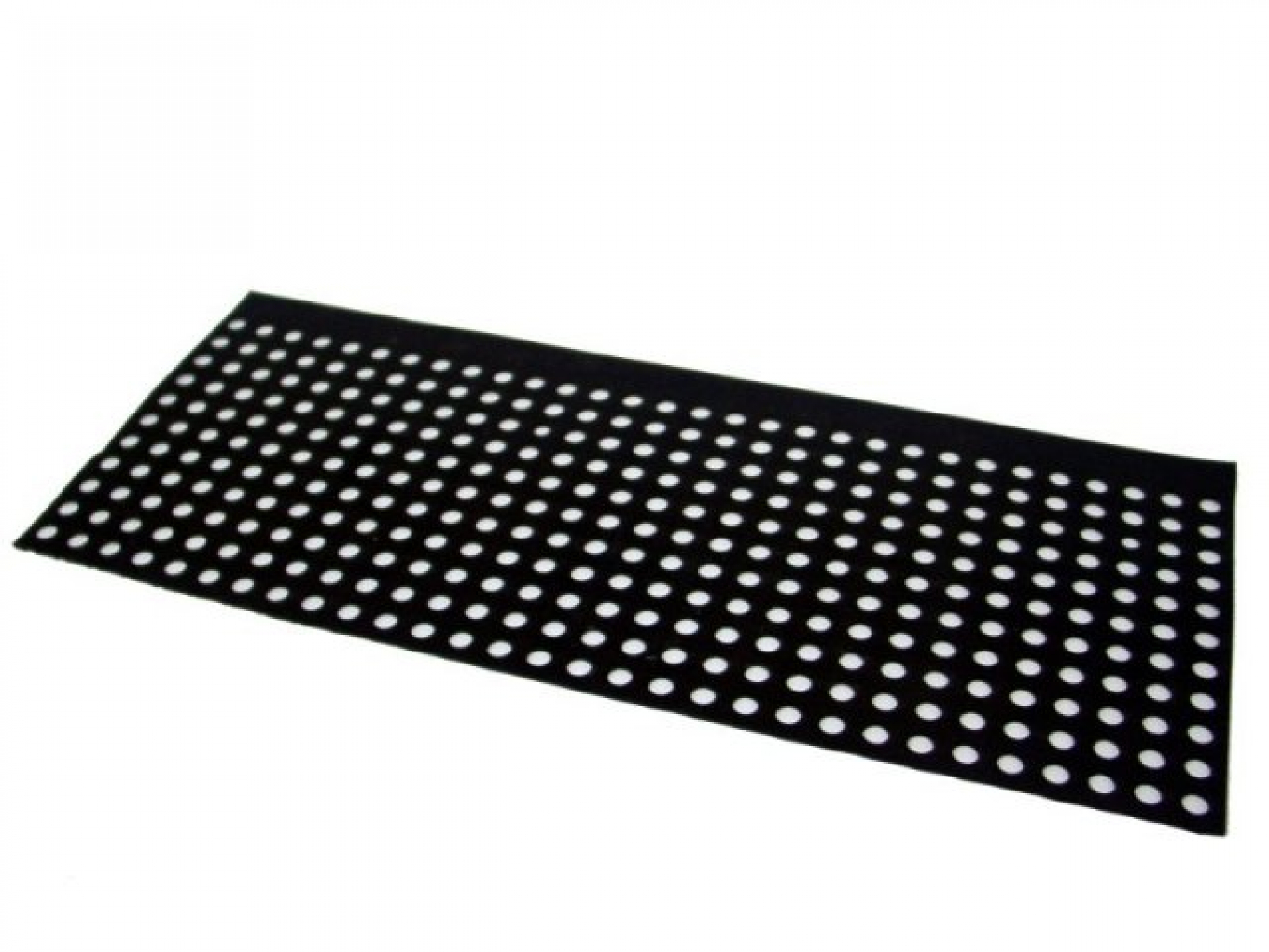 Perforated rubber mat 600 x 420 mm