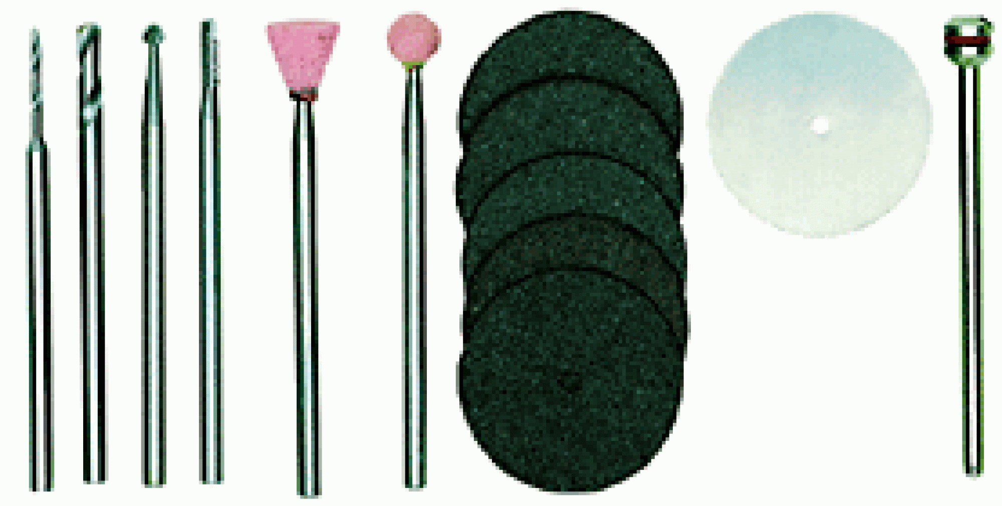 13-piece set for model makers