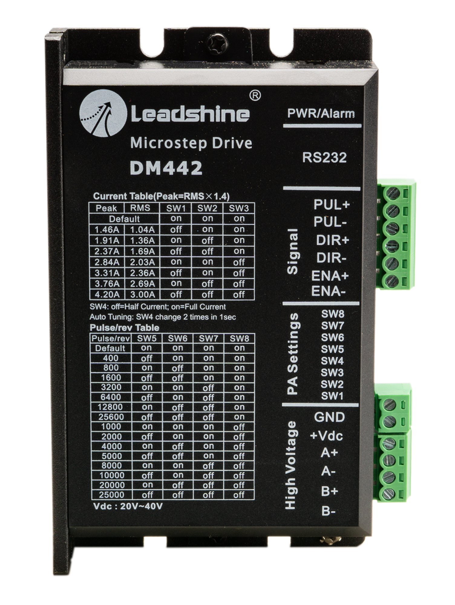 Schrittmotor-Endstufe Leadshine DM442 Digital