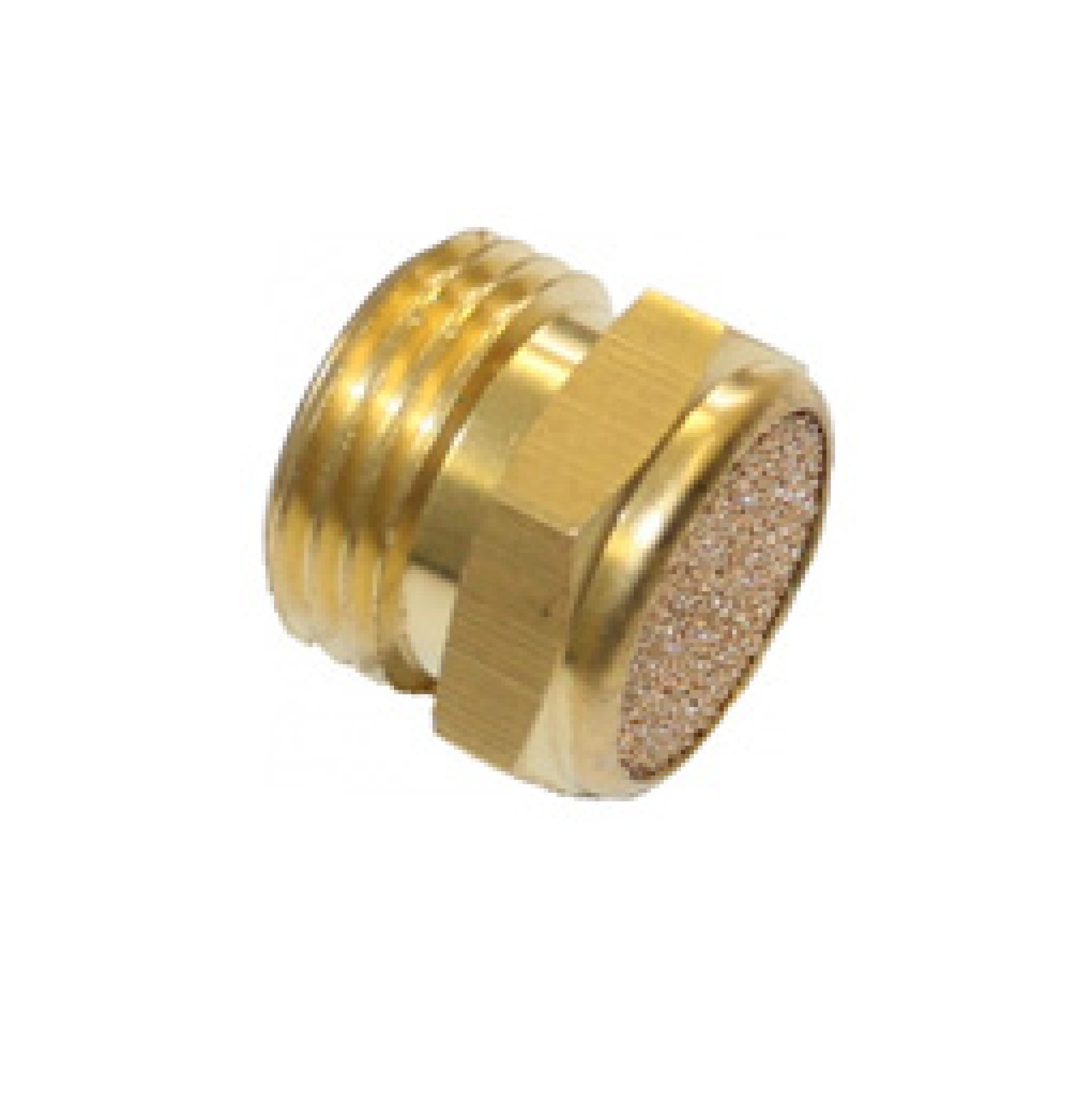 Schalldämpfer kurz mit Sechskant 3/8"