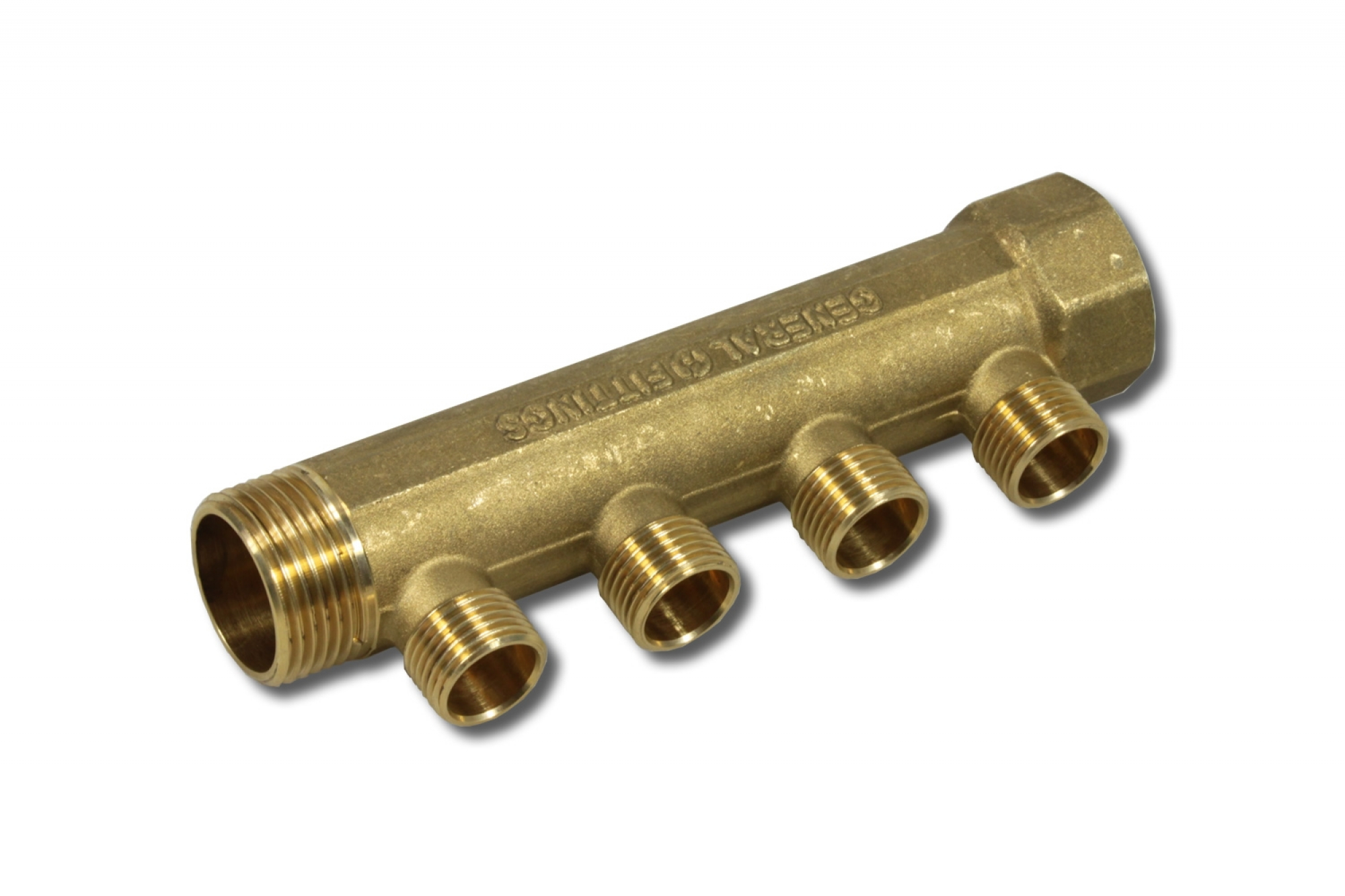 1" Verteiler auf 1/2" 4 Abgänge