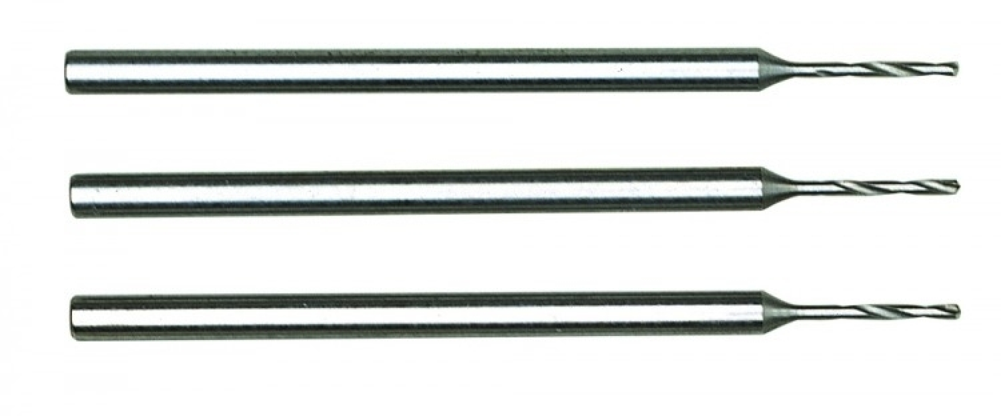 HSS-Stahl 3 Stück 28856 1,2 mm Proxxon Mikro-Spiralbohrer 