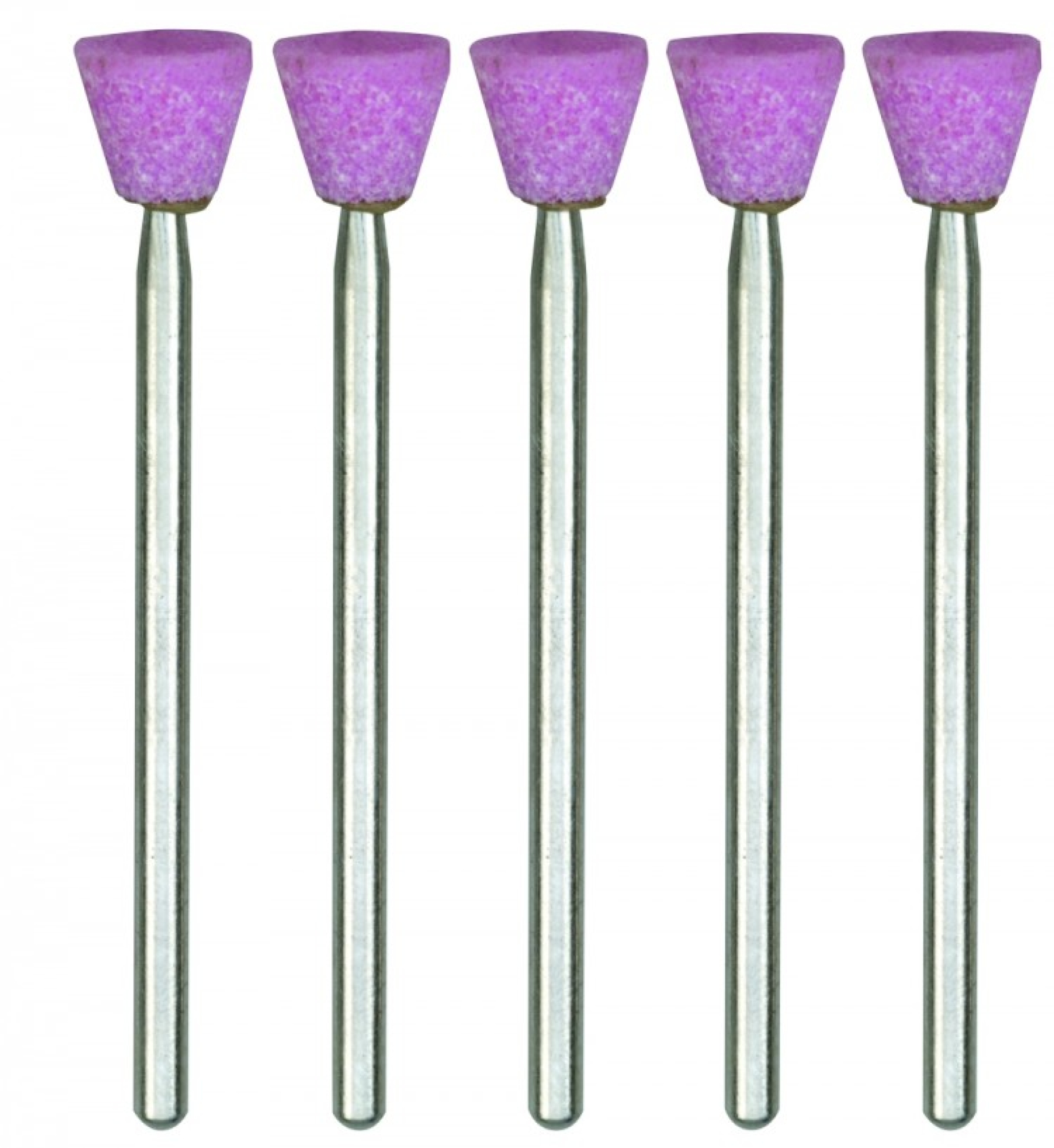 Corundum abrasives (cone), 5 pieces