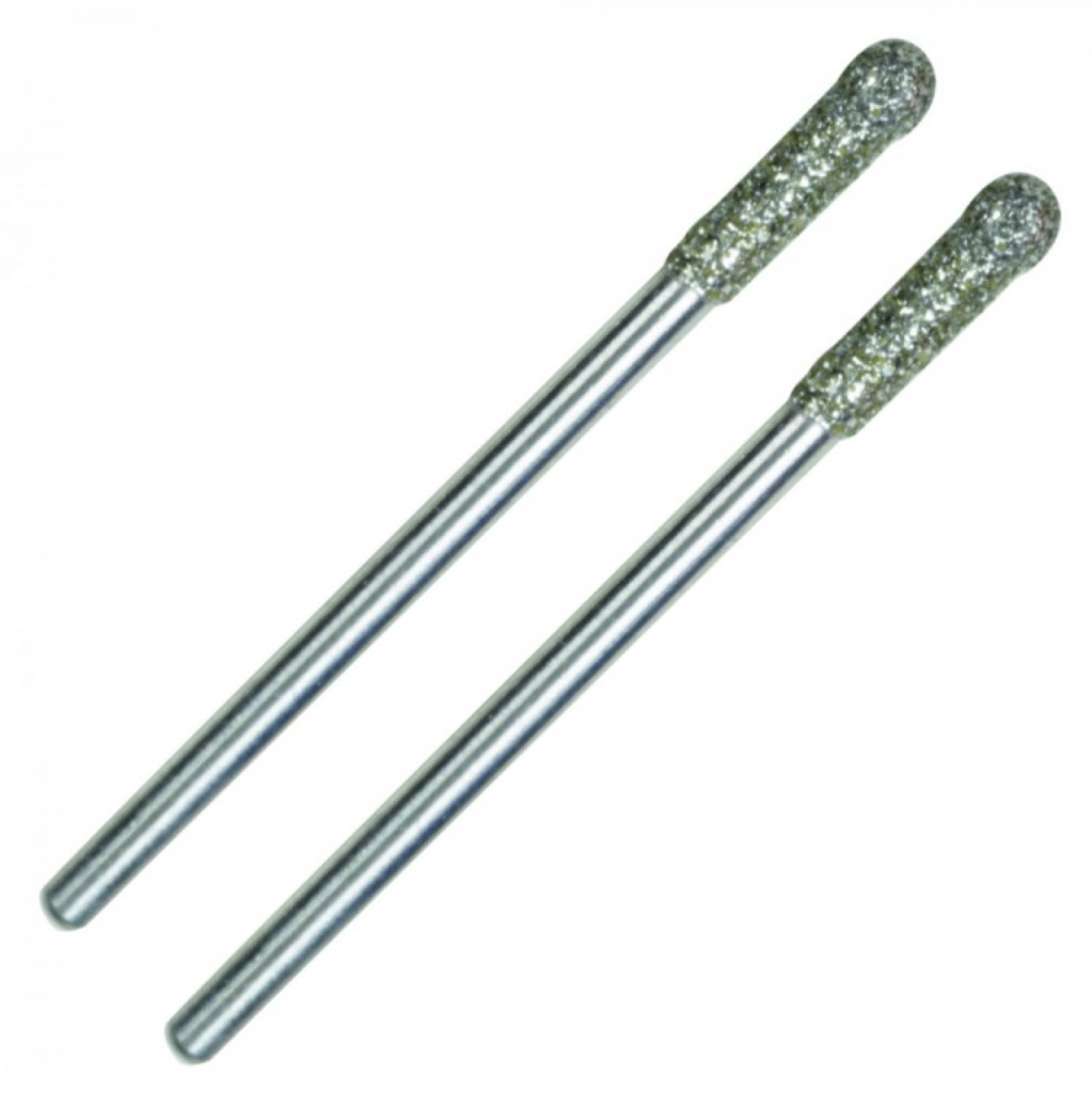 Diamant-beschichtete Schleifstifte, Kugel 3,2 mm, 2 Stück