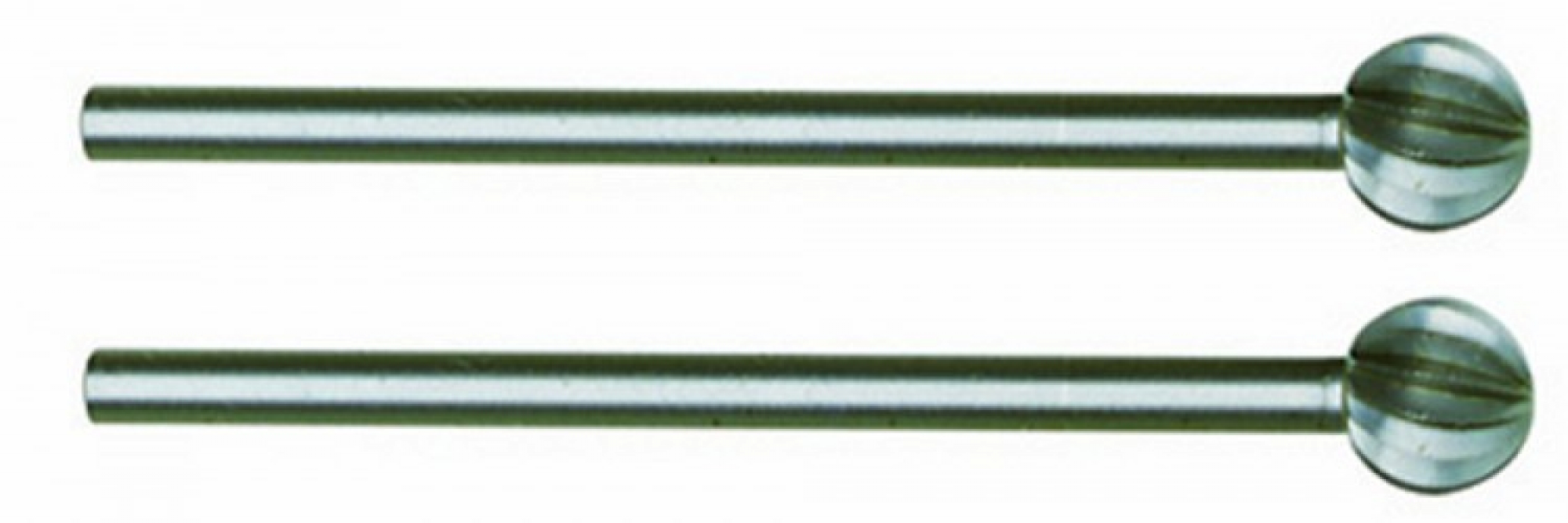 Ball cutter (tungsten-vanadium steel), 6 mm, 2 pcs