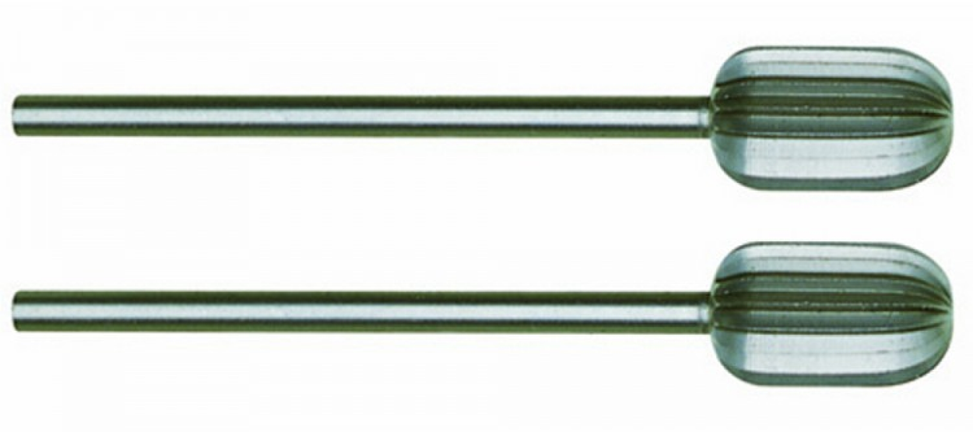 Cylindrical cutter (tungsten-vanadium steel), 8 mm, 2 pcs