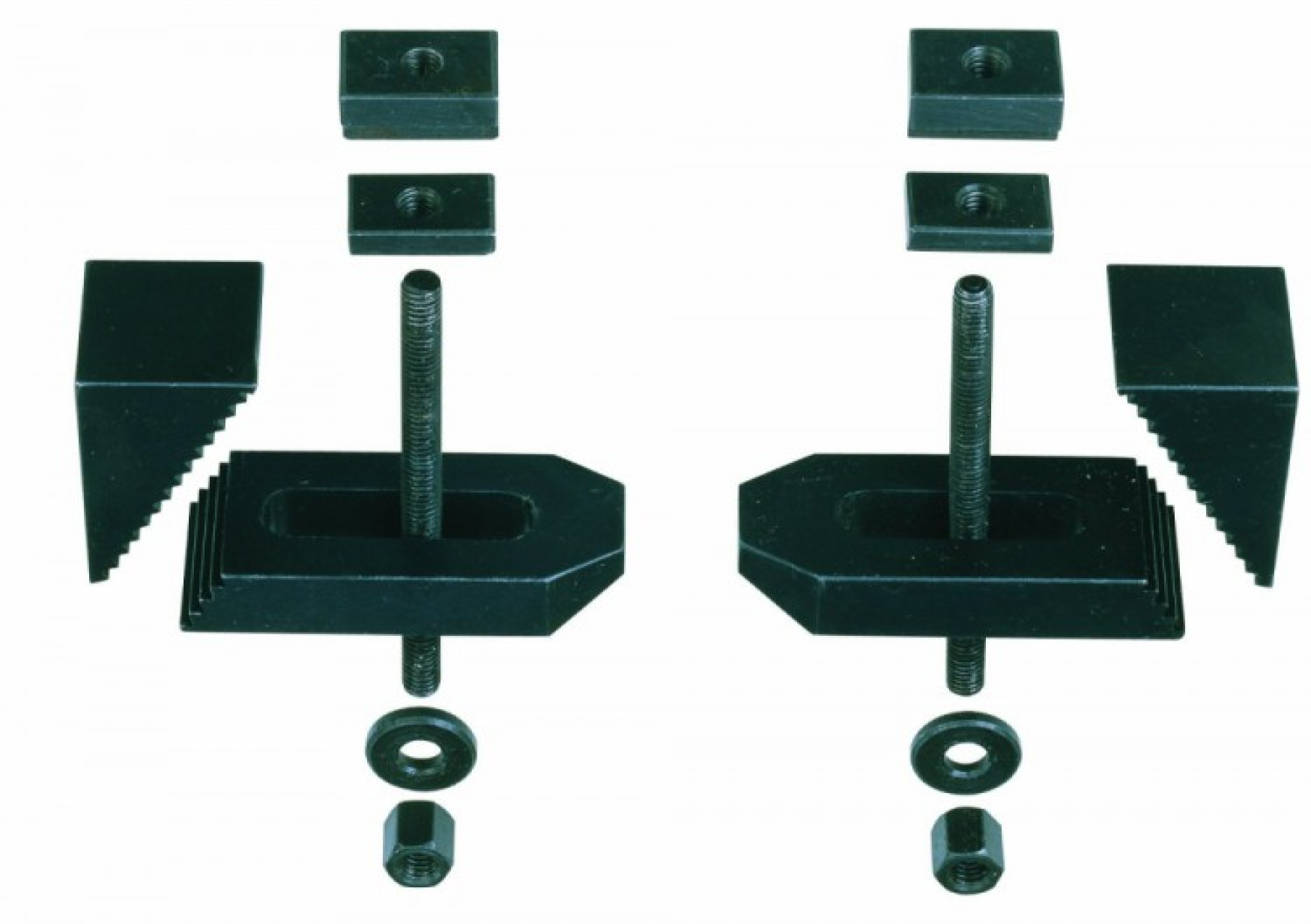 Step-clamps (milled), 2 pieces