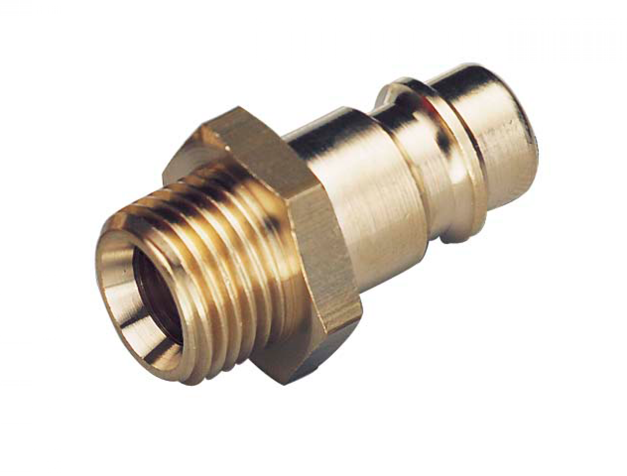 Stecknippel NW7 mit Aussengewinde 1/2"