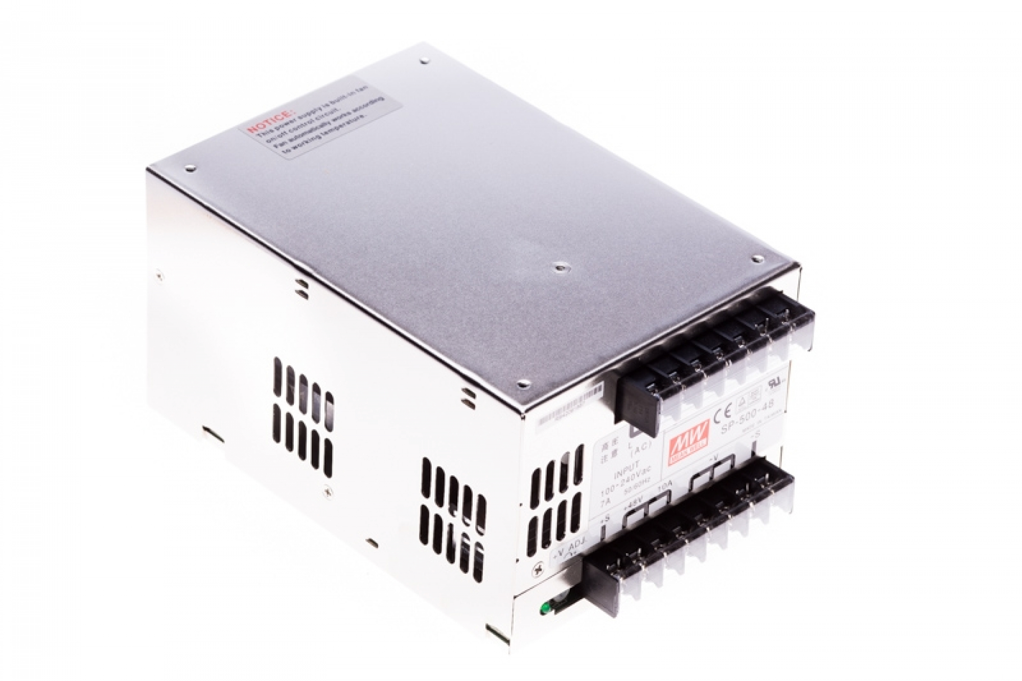 Power supply 48 V, 12.5 A, 600 W