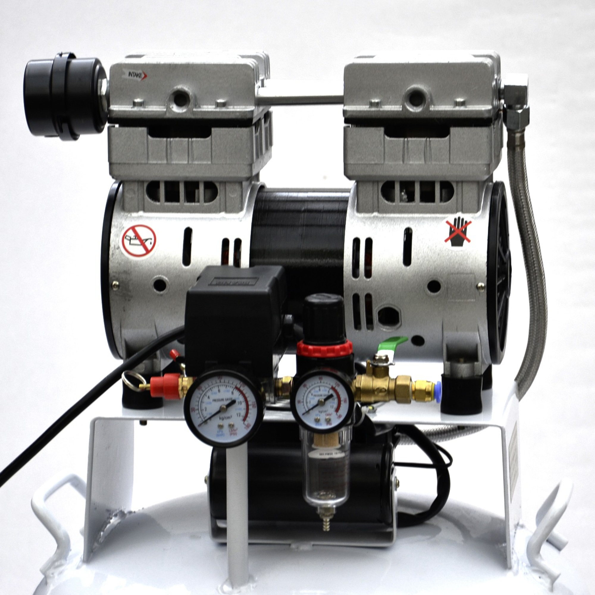 Silent-Kompressor 850 W / 34 L / 55 dB