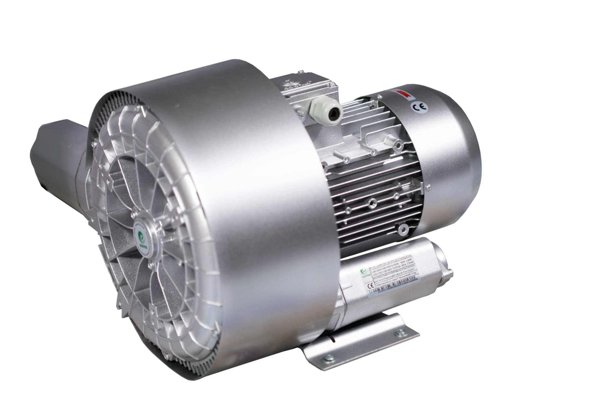 Side channel blower 1.5 kW / -260 mbar double-stage