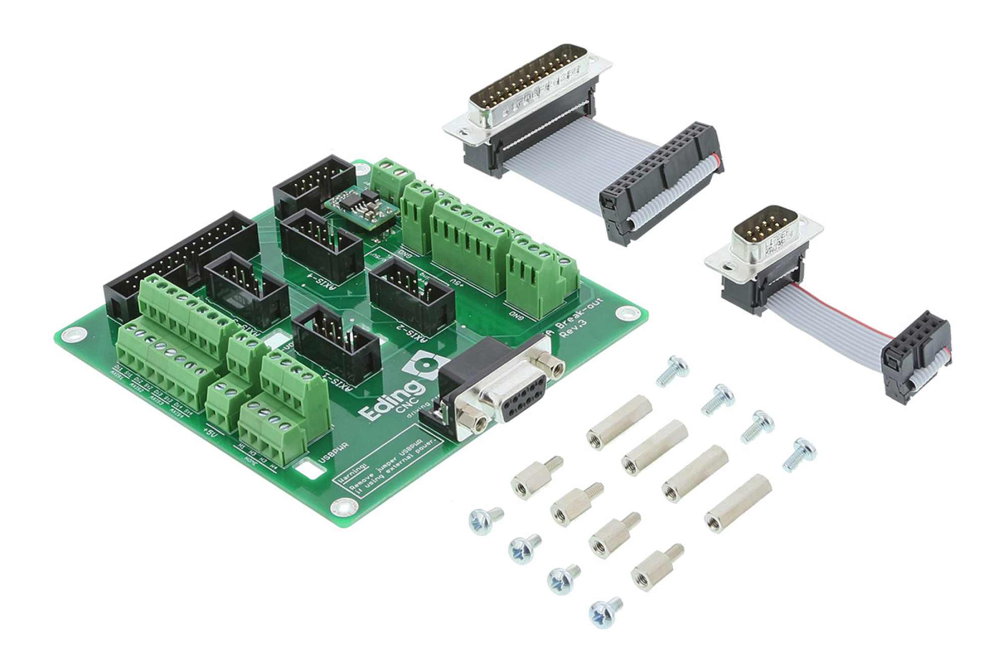 Eding Breakout Board for CPU V5A Controler