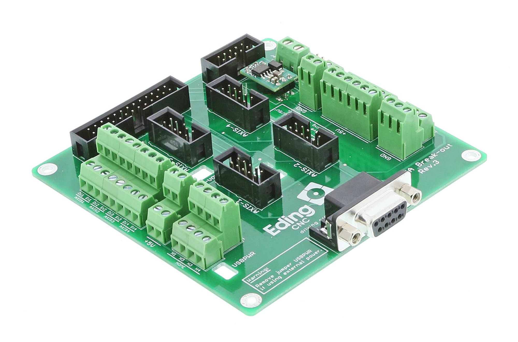 Eding Breakout Board for CPU V5A Controler