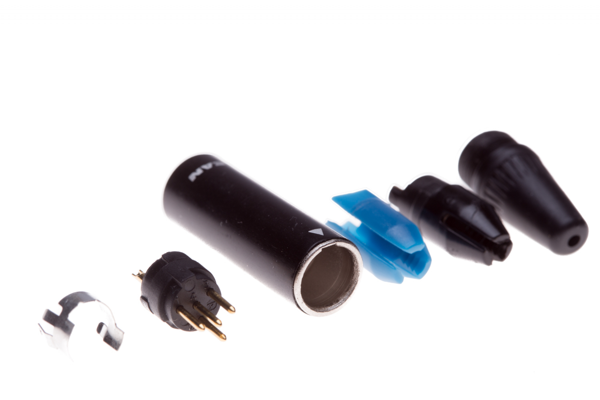 XLR-Steckverbinder Stecker Mini 4 polig