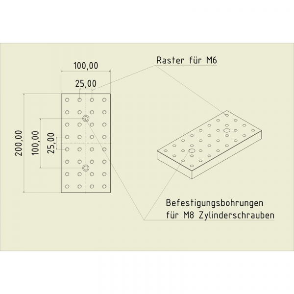 Thread grid plate 2010