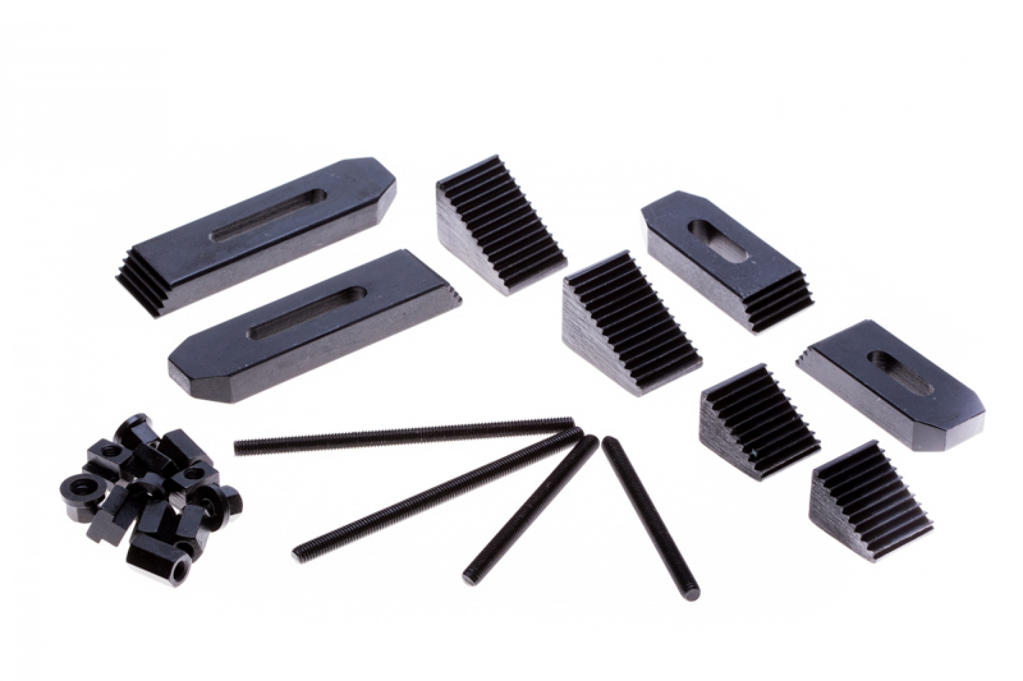 24 pc Steel M8 Slot 10 clamping set