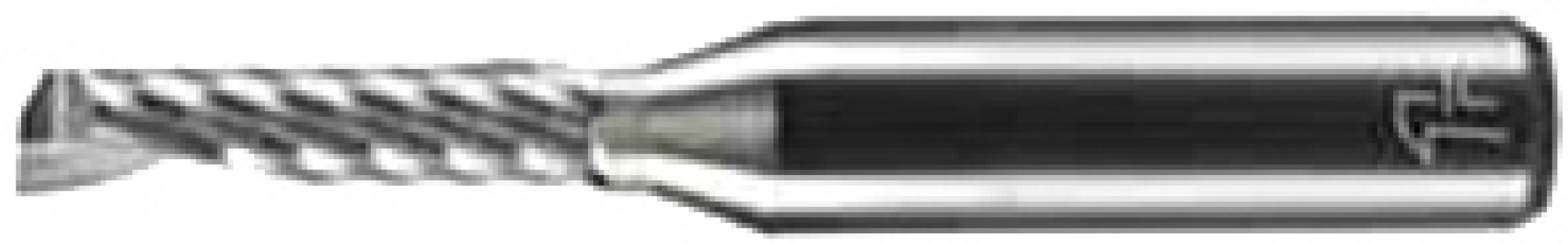 FIRSTATTEC Schaftfräser 1-Schneider Ø 5 mm Schaftverstärkt