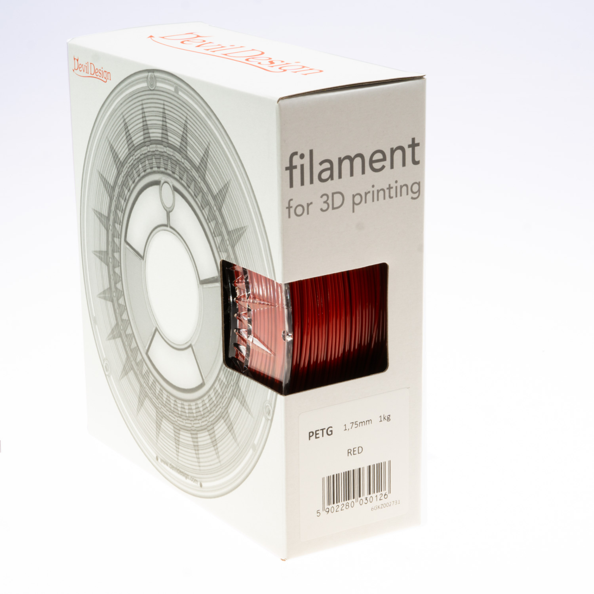 Filament PETG Rot 1,75 mm