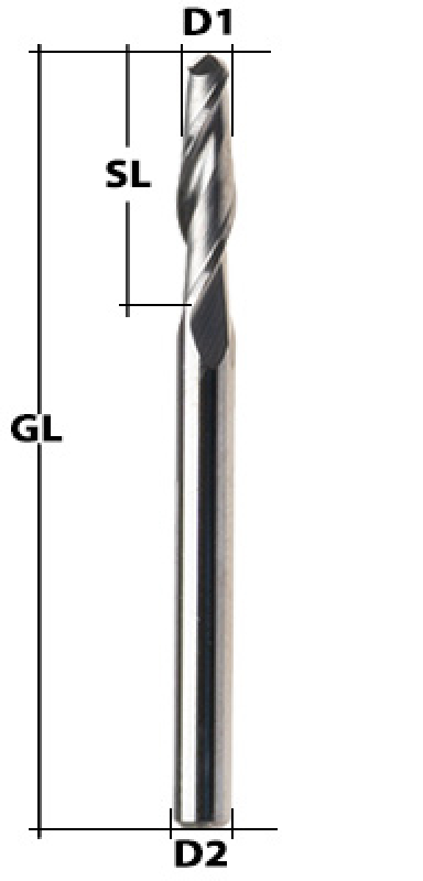 Radius Mill  Ø 1 mm ECO 4