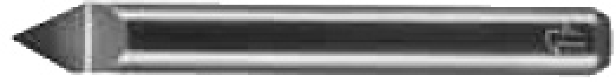 FIRSTATTEC Graver 1-Flute Ø0.1mm 40°