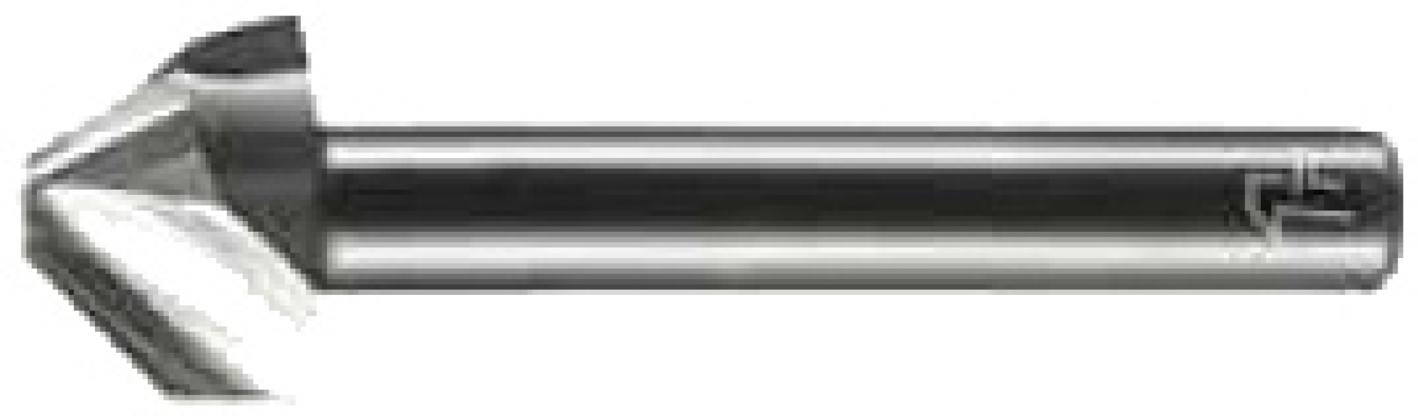 FIRSTATTEC Fasenfräser 3-Schneider Ø 14 mm 90°, Schaumstoff