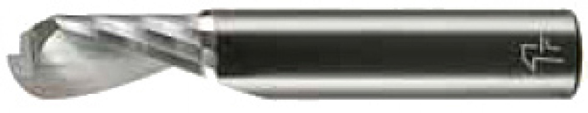 FIRSTATTEC Ball End Mill 1-Flute Ø6mm Radius 3mm