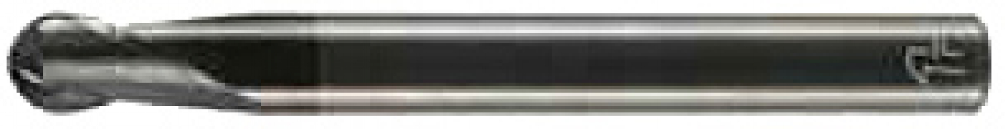 FIRSTATTEC Vollradiusfräser 2-Schneider Beschichtet Ø 1,5 mm Radius 0,75 mm