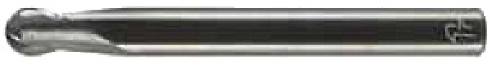 FIRSTATTEC Ball End Mill 2-Flute Ø3mm 0.000