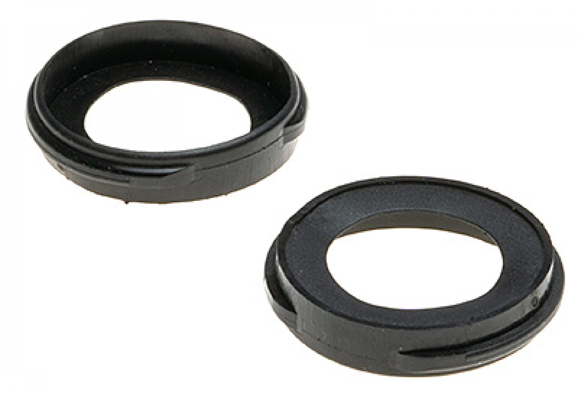Two dirt wipers for 25 mm spindle nut