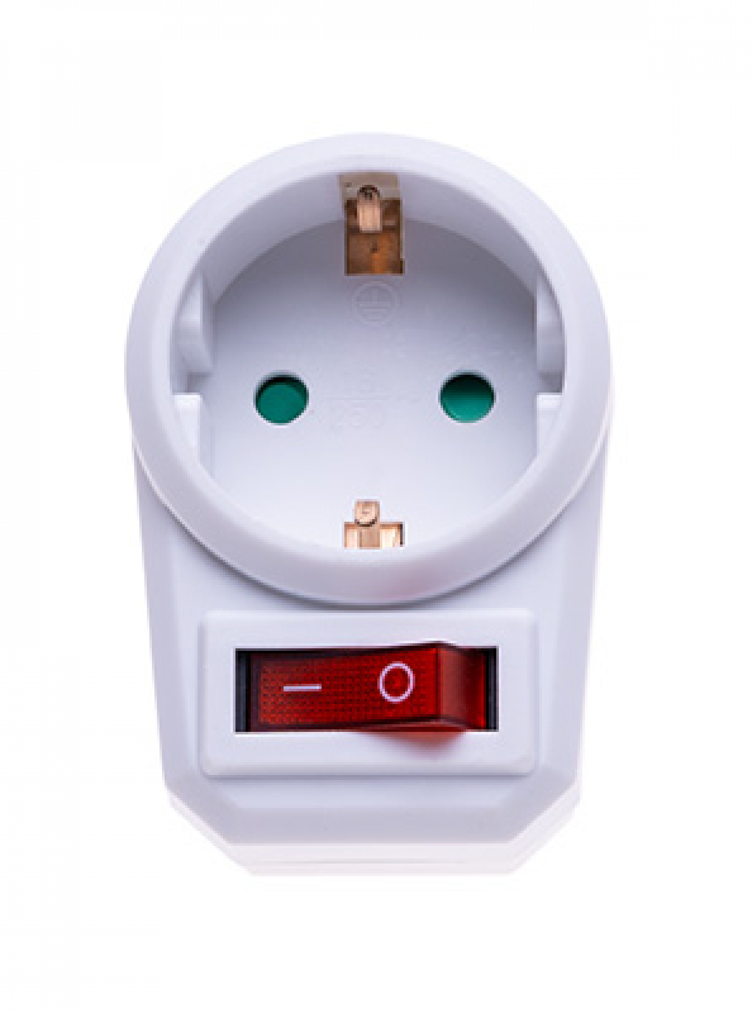 Steckeradapter 230 V AC schaltbar