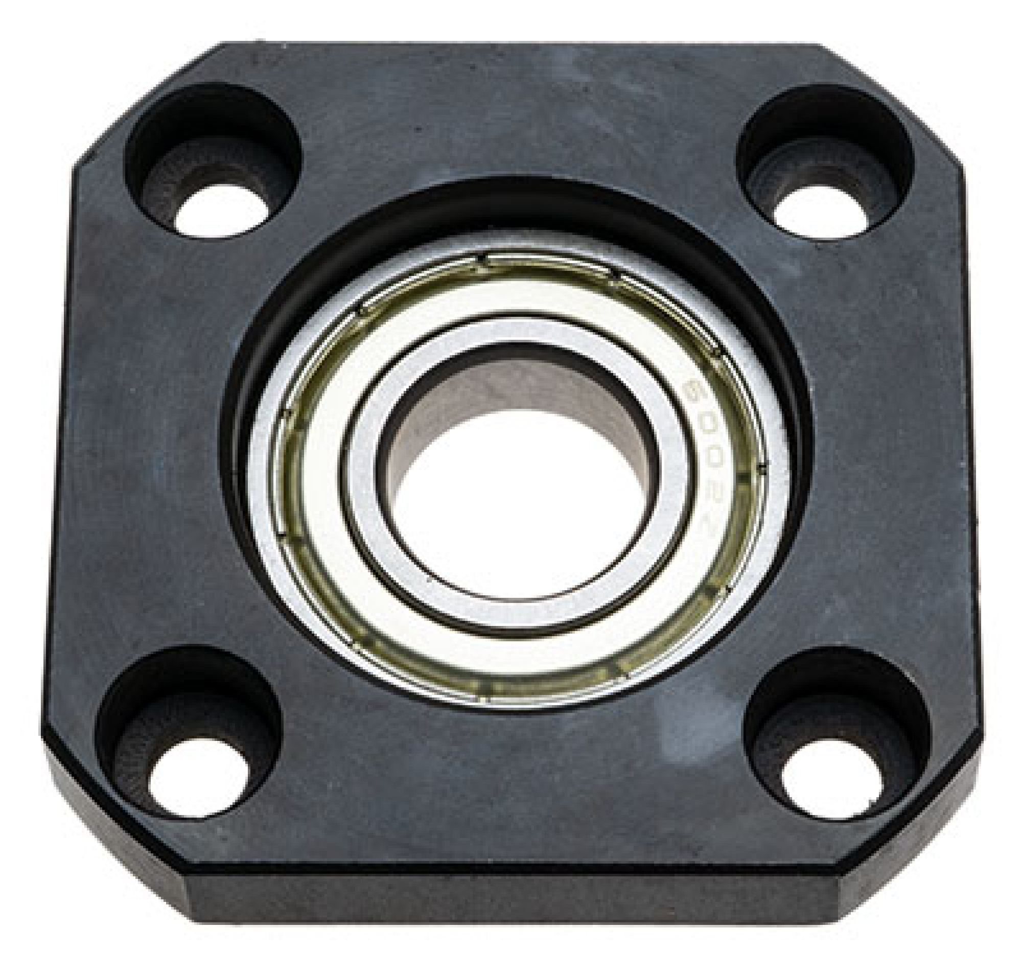 Flange float bearing block FF12 for Ø 16 mm ball screw Blue Line