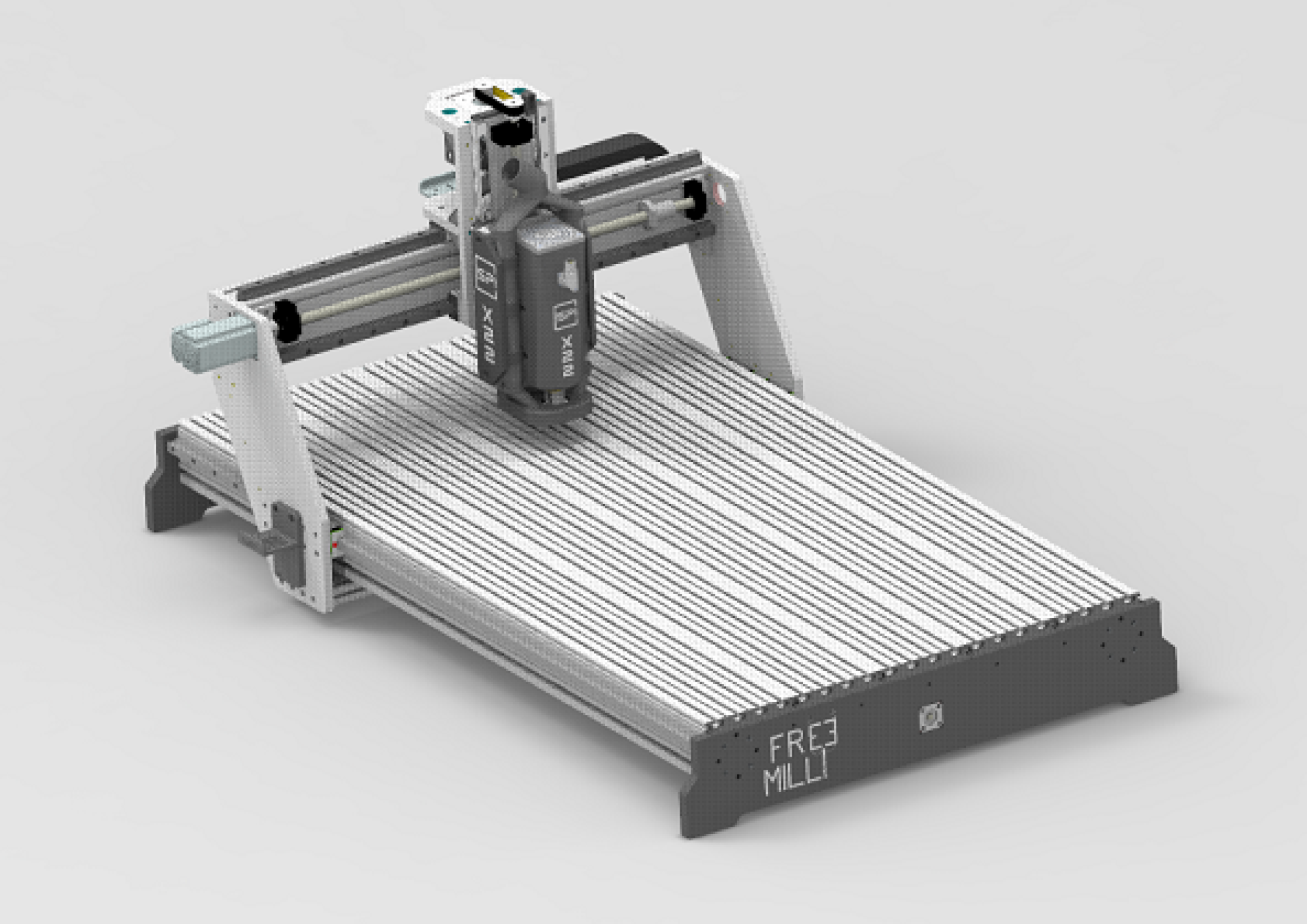 Parts set Profiles FreeMilli 2.0 Standard 1250 mm x 650 mm Working area
