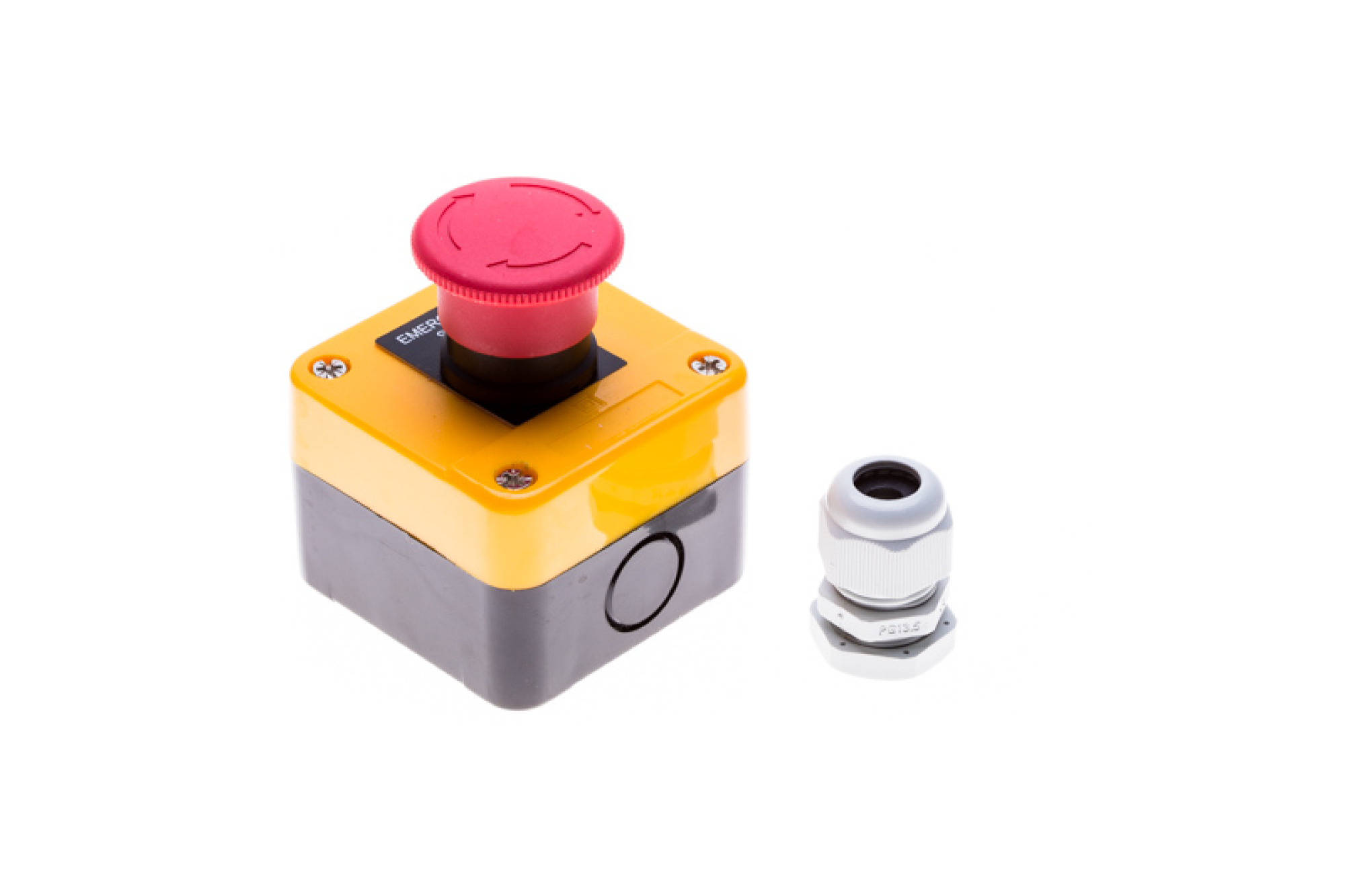 Emergency Stop in IP65 Casing