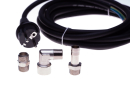 Anschlusskit für Vakuumpumpen 230 V mit 3/8" Vakuumfilter