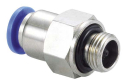 Rückschlagventil, Gerade Einschraubverschraubung 1/8"