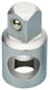 Adapter 3/8 "square drive to 1/2" square