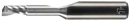 FIRSTATTEC End Mill 1-Flute Ø6mm Reduced Neck, Reinforced Shank