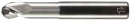 FIRSTATTEC Ball End Mill 3-Flute Ø2mm Reduced Neck Radius 1mm