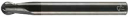 FIRSTATTEC Vollradiusfräser 2-Schneider Beschichtet Ø 0,5 mm Radius 0,25 mm